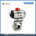 German Stainless Steel Valve with pneumatic actuator